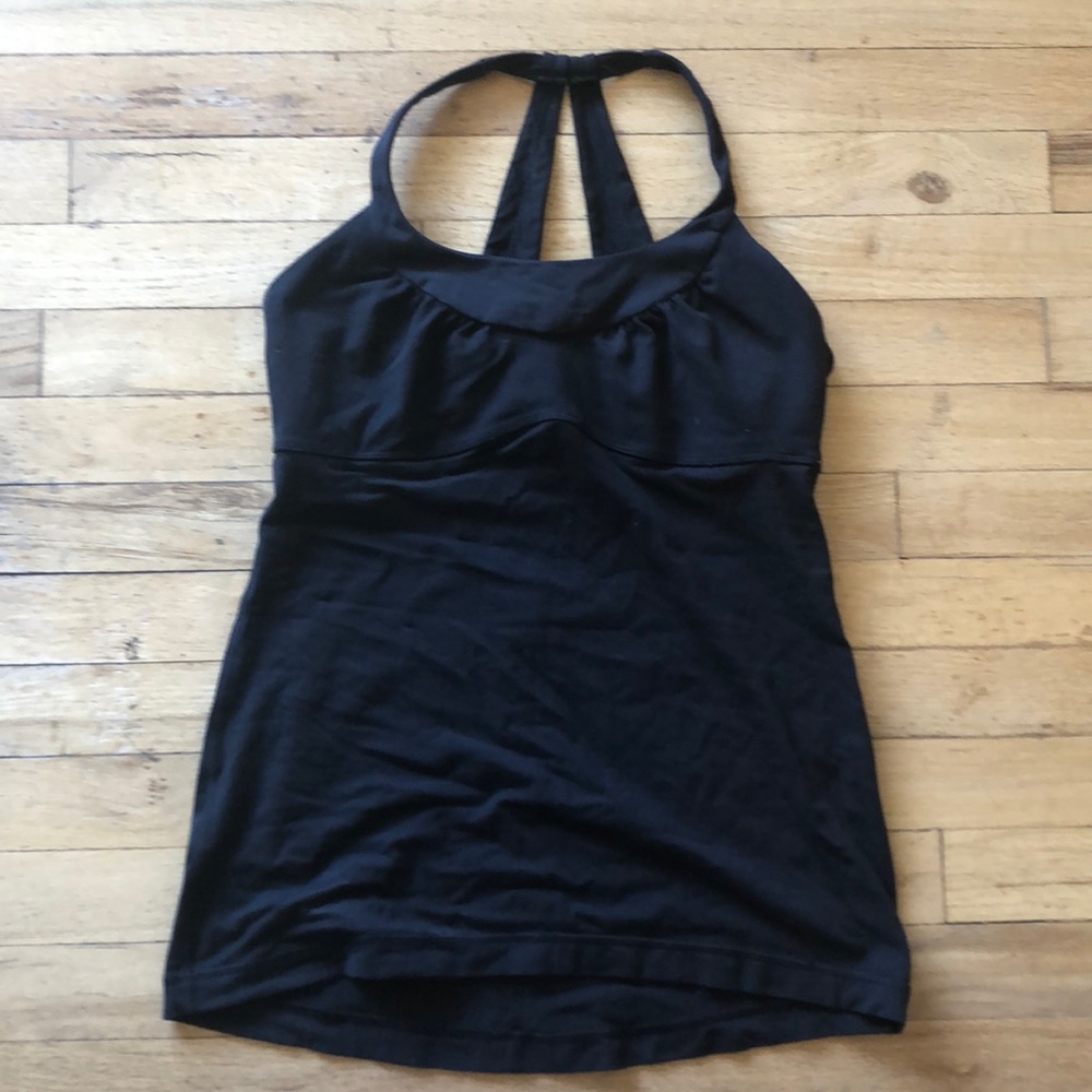 Lululemon Black Racerback Top
